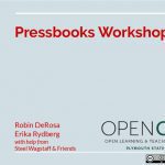 thumbnail of CoLab Pressbooks Workshop