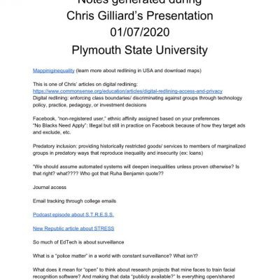 thumbnail of Open Ed Retreat, PSU, January 2020