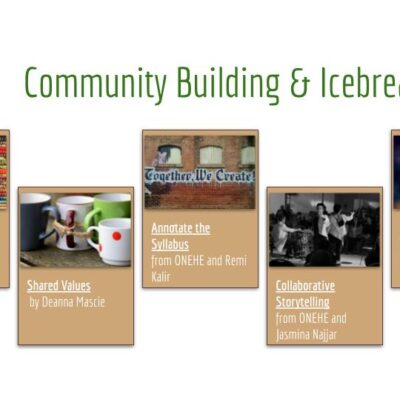 Community icebreakers