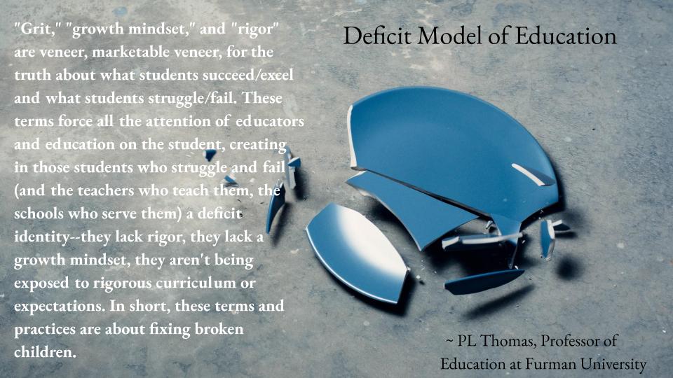Deficit Model of Education