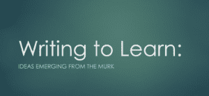 Writing to Learn