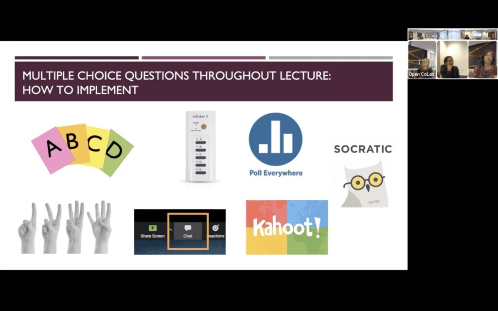 Image of a slide from the presentation