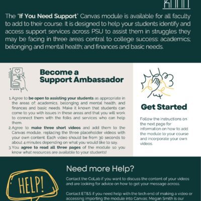 thumbnail of Canvas Student Support Module