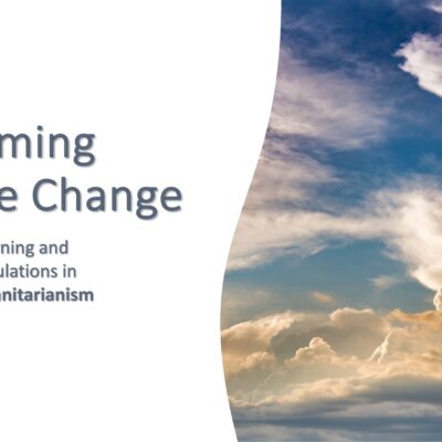 Title slide from Wargaming Climate Change