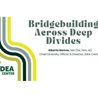 thumbnail of Bridgebuilding Across Deep Divides